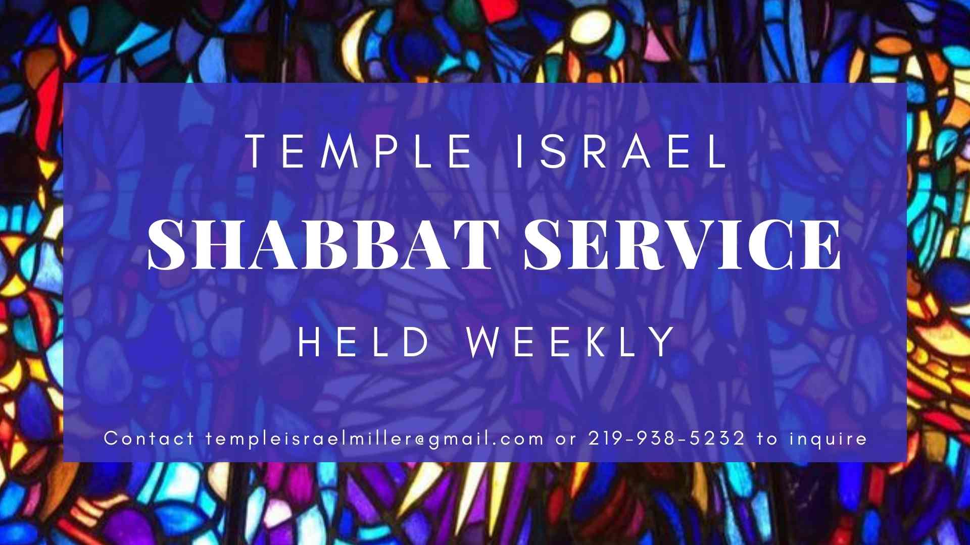 Weekly Shabbat Service