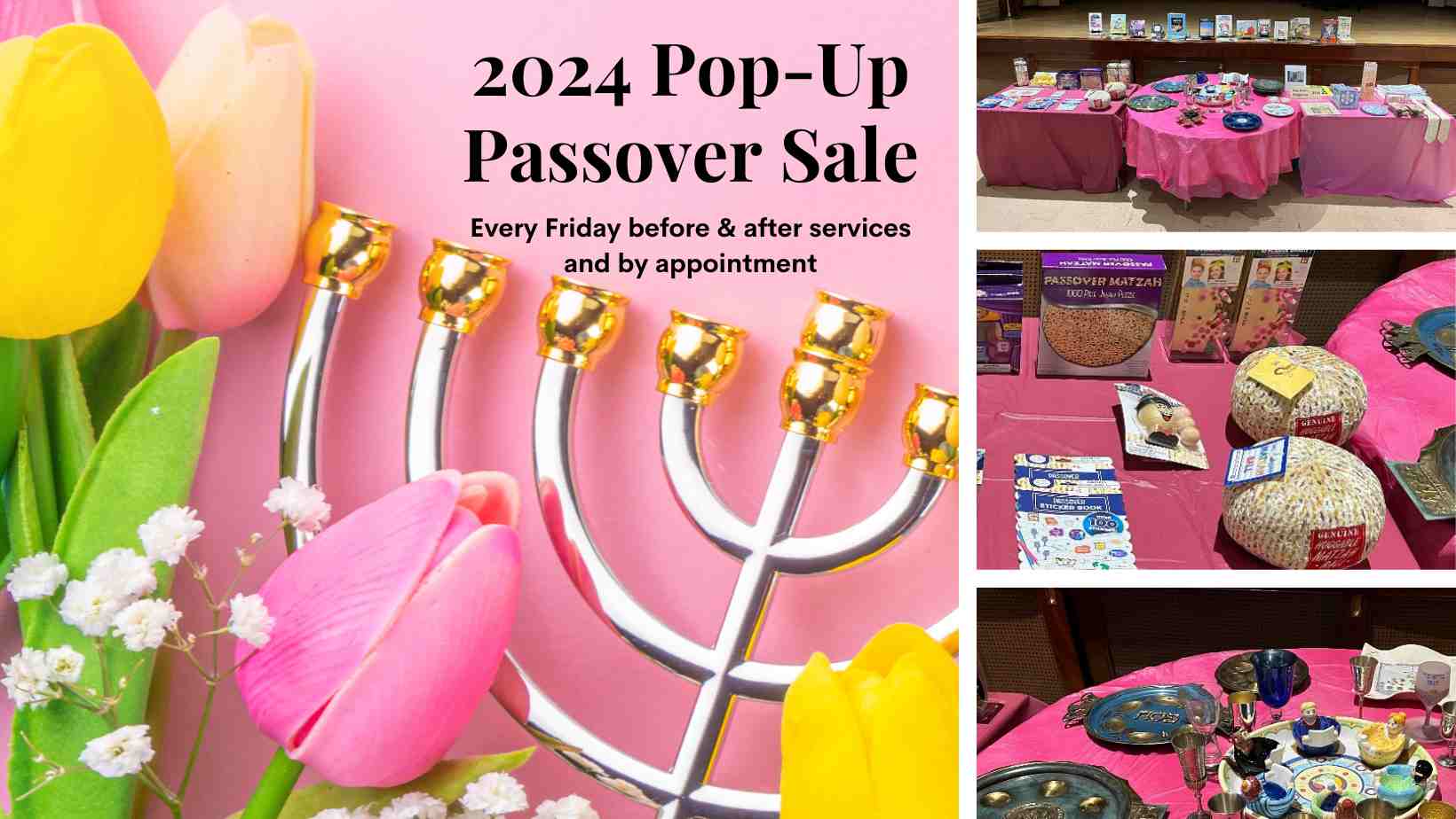 Pop-Up Passover Sale